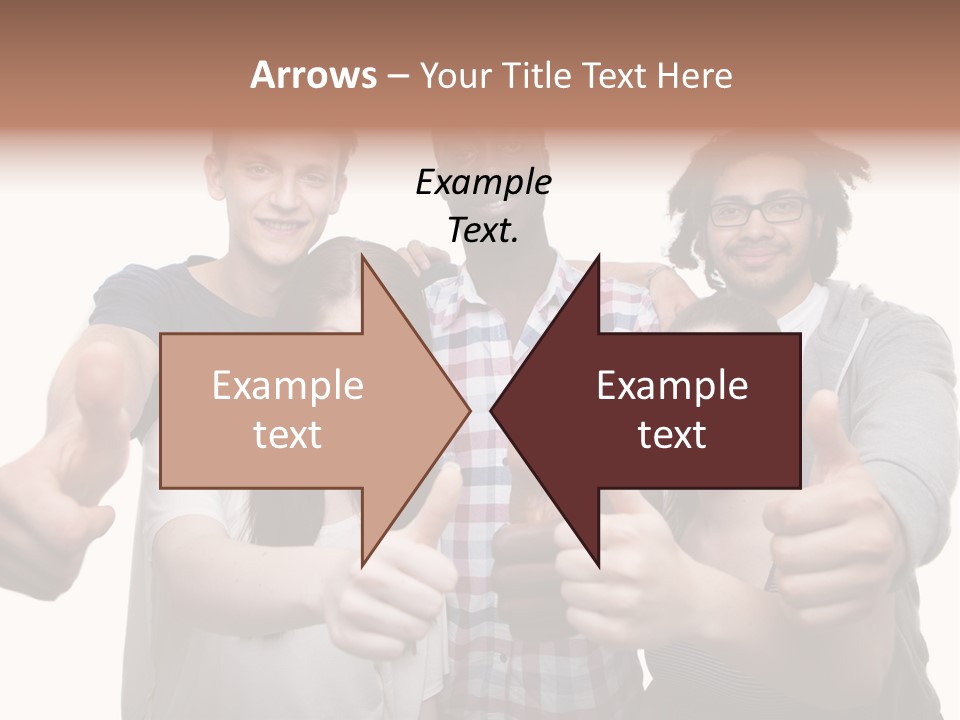 Friendly Team PowerPoint Template
