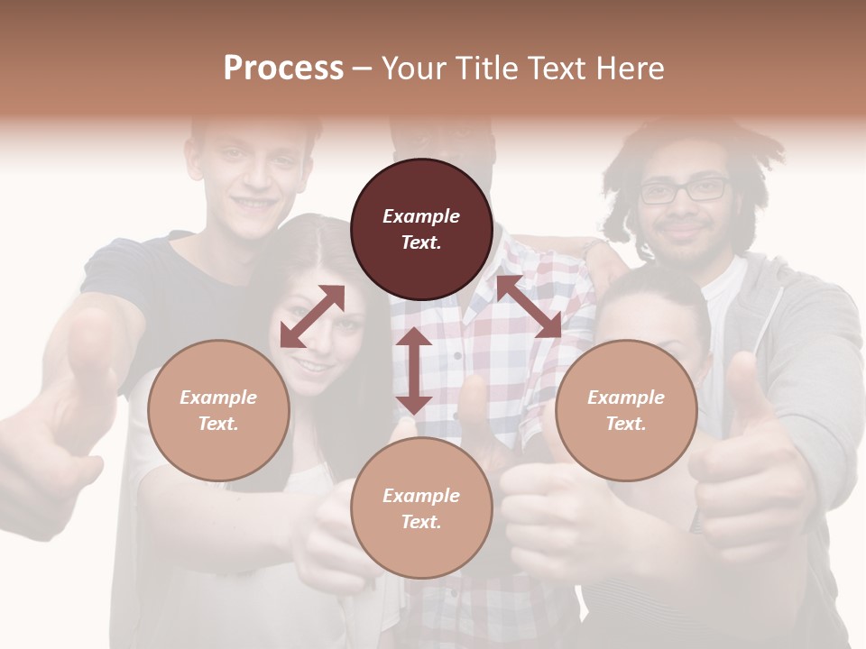 Friendly Team PowerPoint Template