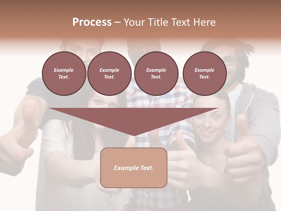 Friendly Team PowerPoint Template