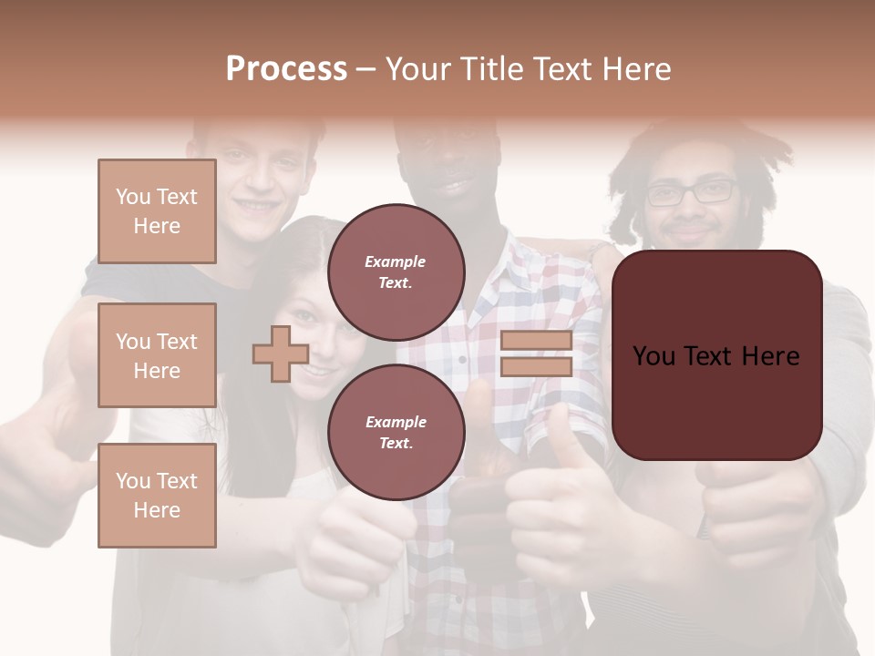 Friendly Team PowerPoint Template