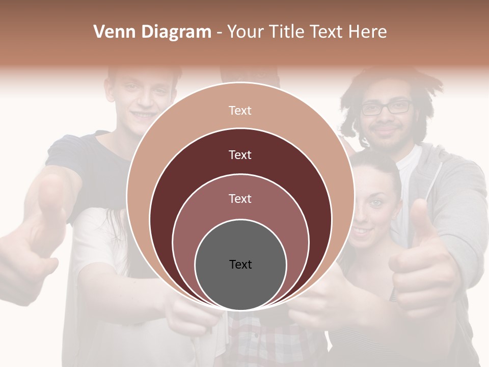 Friendly Team PowerPoint Template