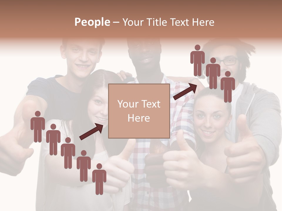 Friendly Team PowerPoint Template