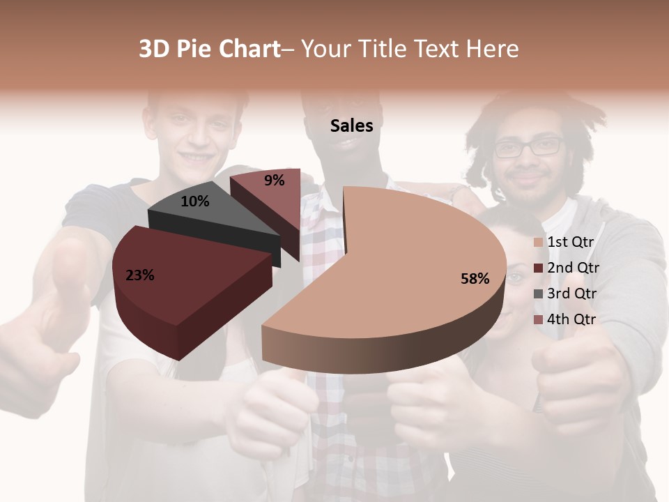 Friendly Team PowerPoint Template