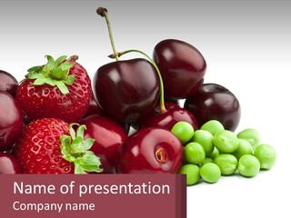 Fruits PowerPoint Template
