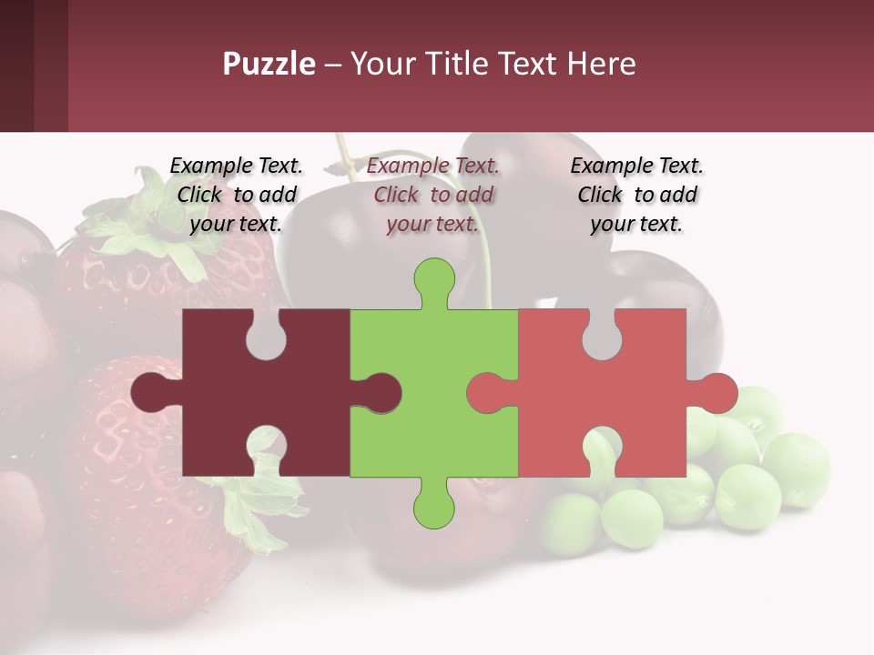 Fruits PowerPoint Template