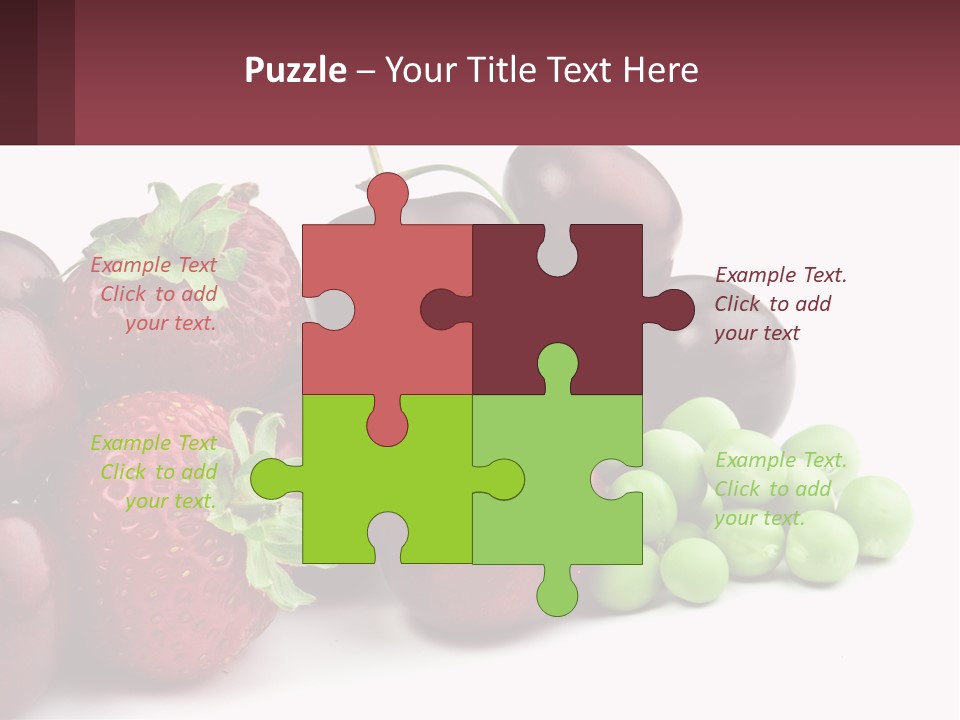 Fruits PowerPoint Template
