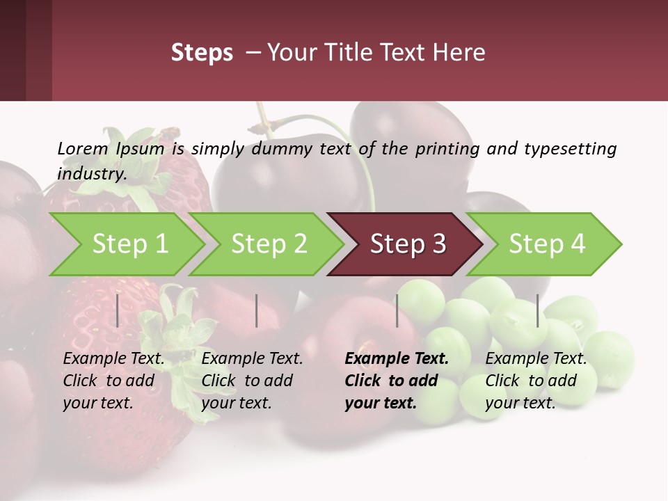 Fruits PowerPoint Template