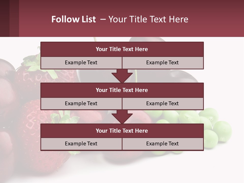 Fruits PowerPoint Template
