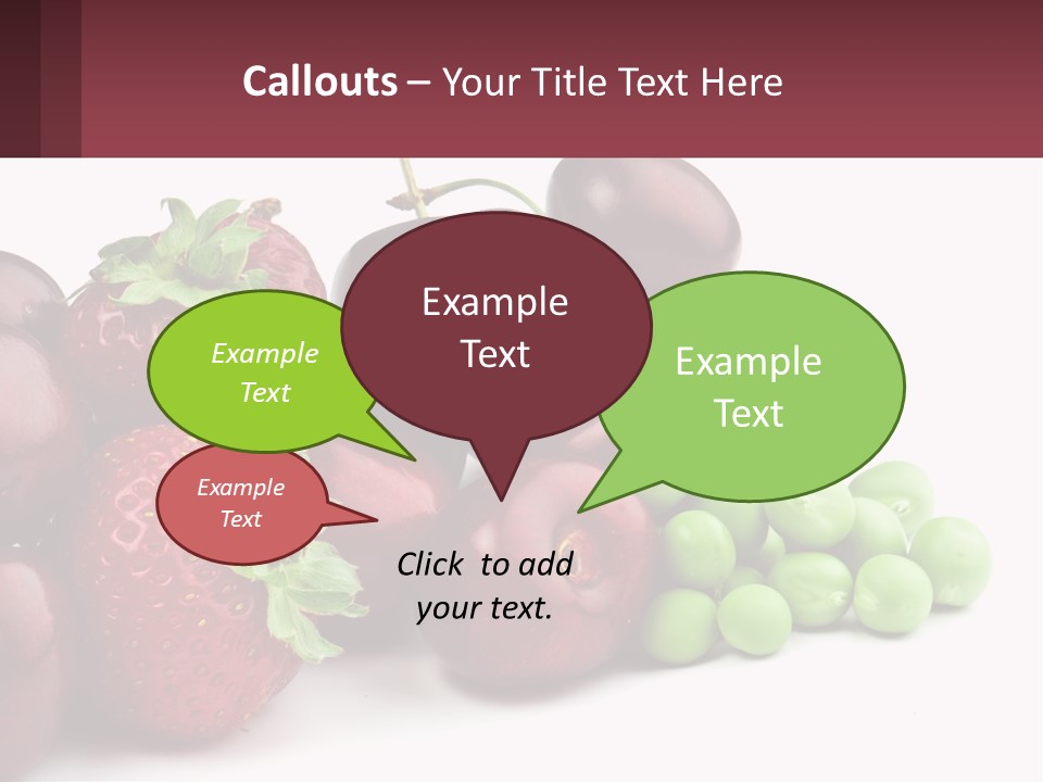 Fruits PowerPoint Template