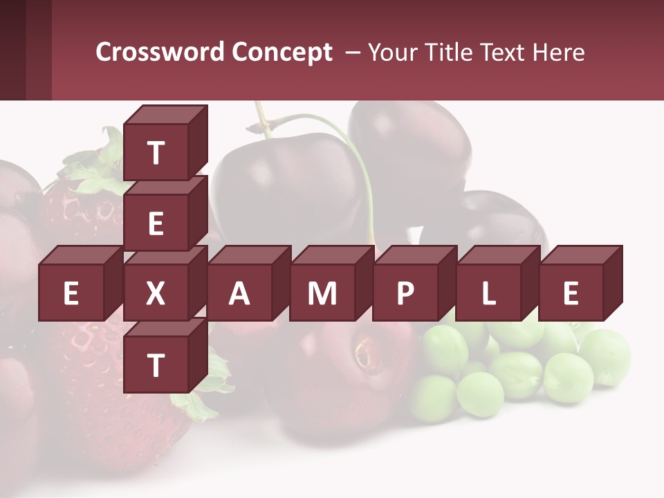 Fruits PowerPoint Template