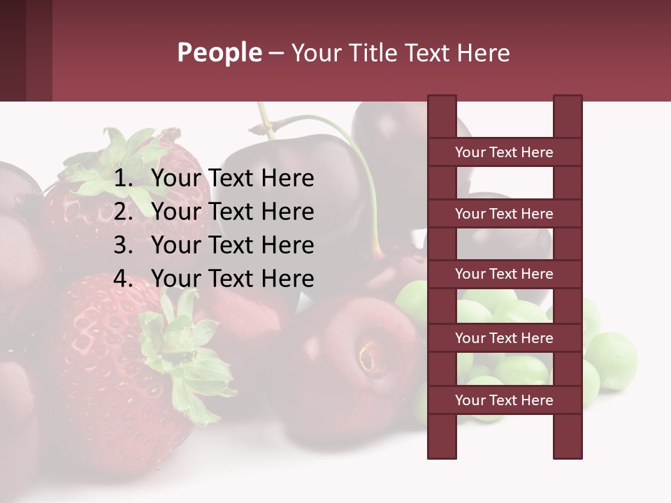 Fruits PowerPoint Template