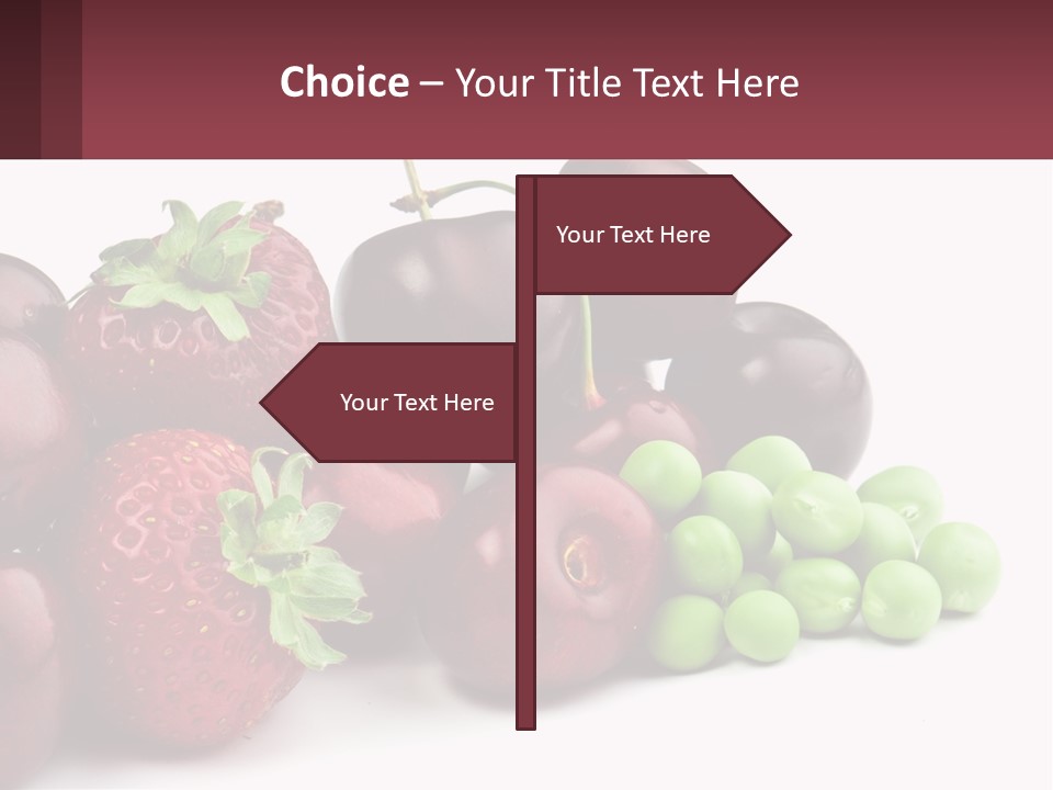 Fruits PowerPoint Template