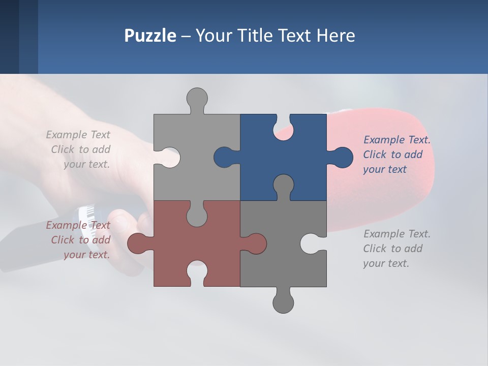 Microphone Of Journalists PowerPoint Template