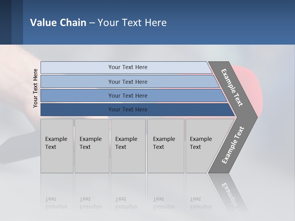 Microphone Of Journalists PowerPoint Template