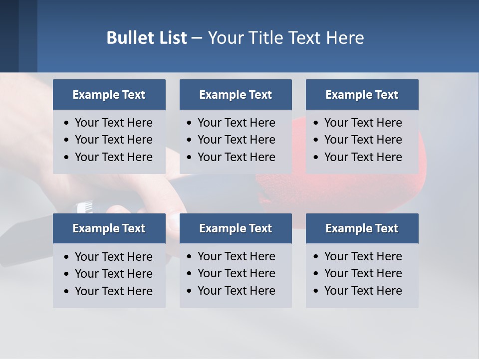 Microphone Of Journalists PowerPoint Template
