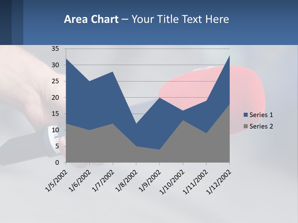 Microphone Of Journalists PowerPoint Template