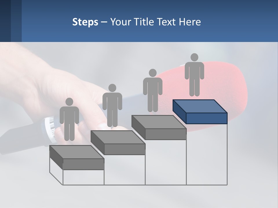 Microphone Of Journalists PowerPoint Template