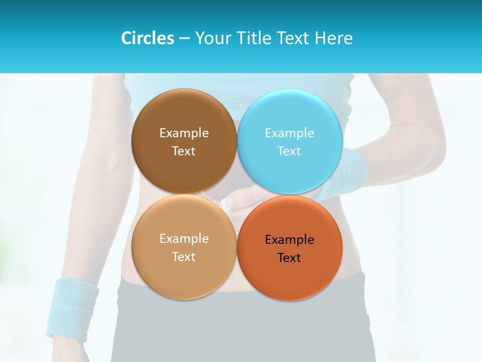 Fitness And Apple PowerPoint Template