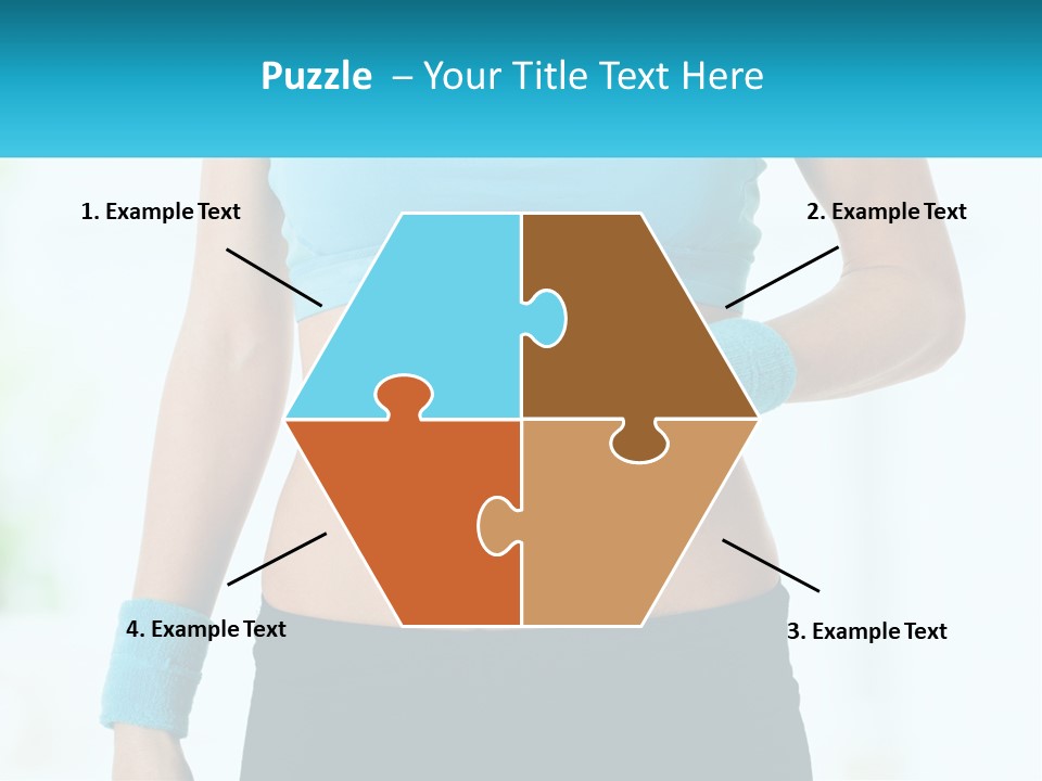 Fitness And Apple PowerPoint Template