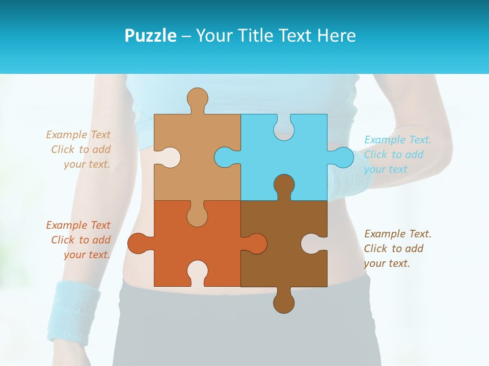 Fitness And Apple PowerPoint Template