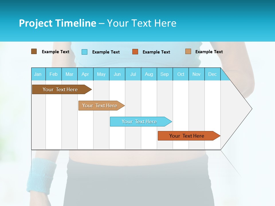Fitness And Apple PowerPoint Template