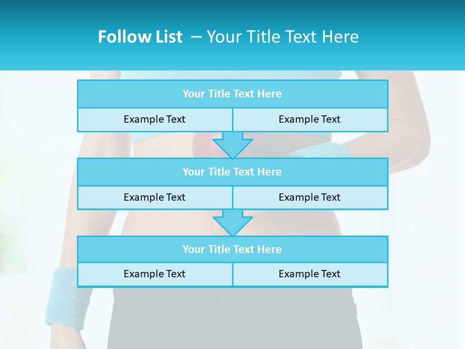 Fitness And Apple PowerPoint Template