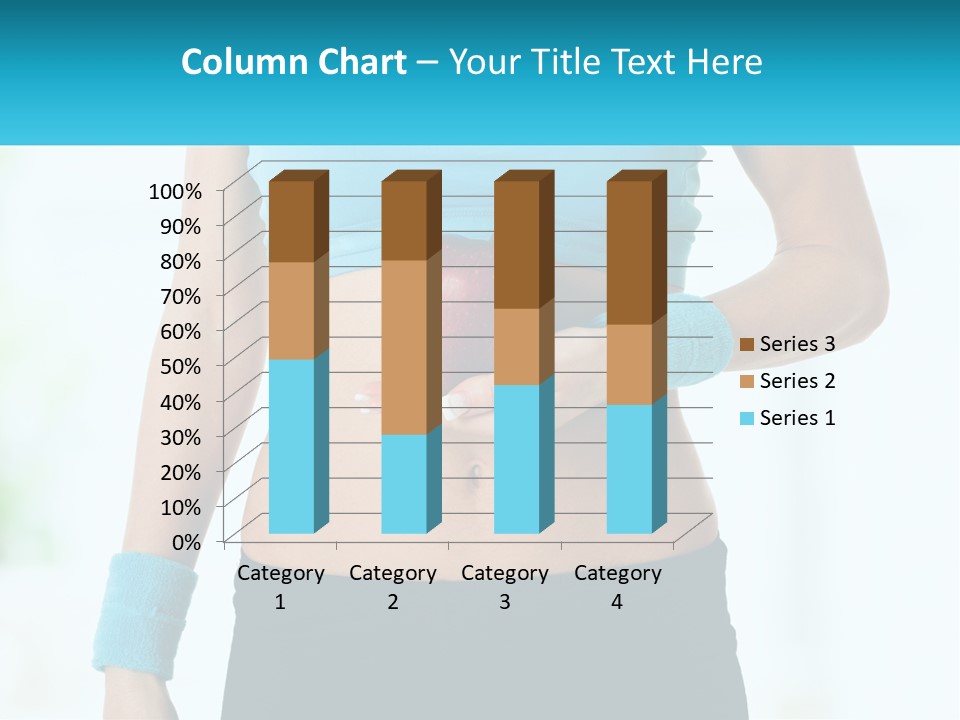 Fitness And Apple PowerPoint Template