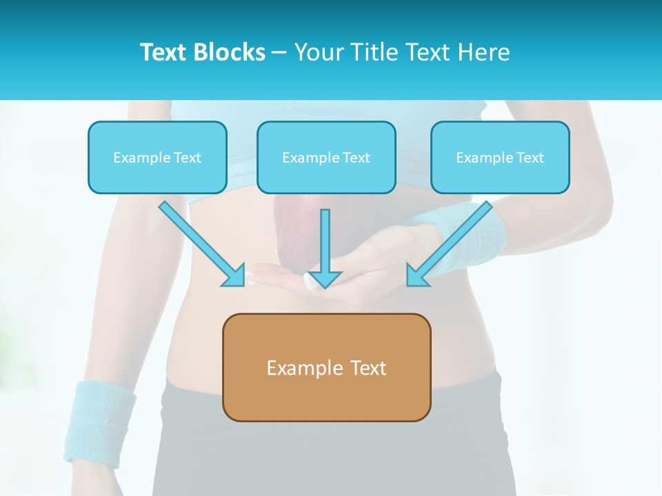Fitness And Apple PowerPoint Template