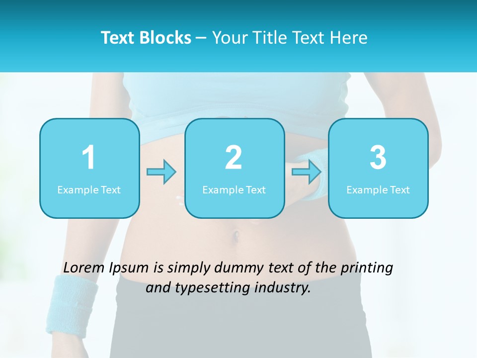 Fitness And Apple PowerPoint Template