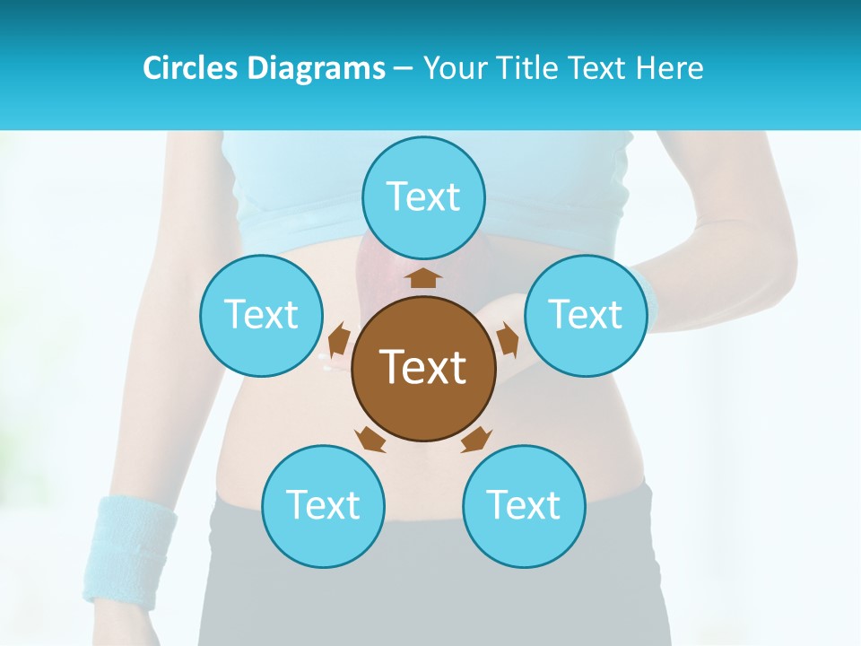 Fitness And Apple PowerPoint Template