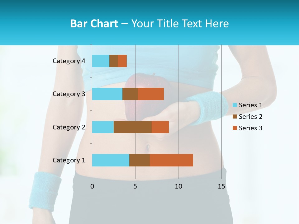 Fitness And Apple PowerPoint Template