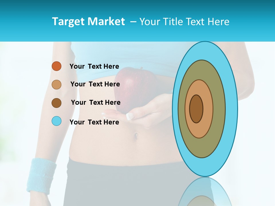 Fitness And Apple PowerPoint Template