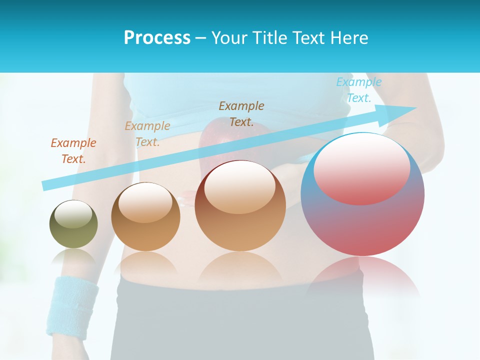 Fitness And Apple PowerPoint Template