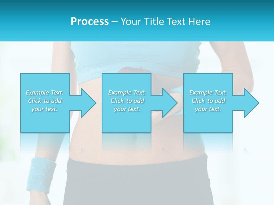 Fitness And Apple PowerPoint Template