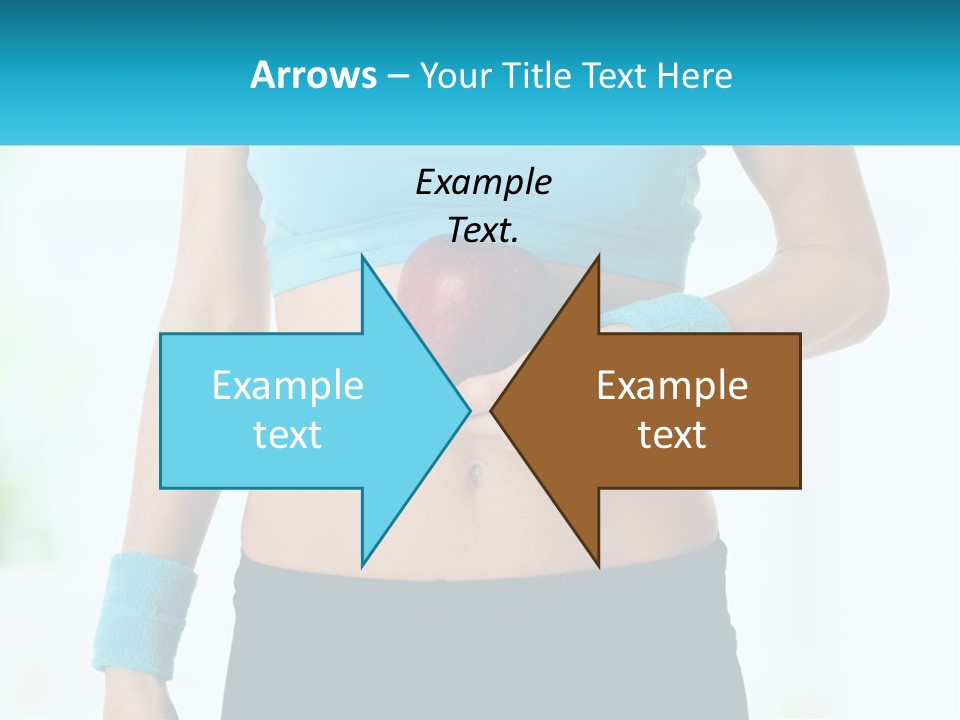 Fitness And Apple PowerPoint Template