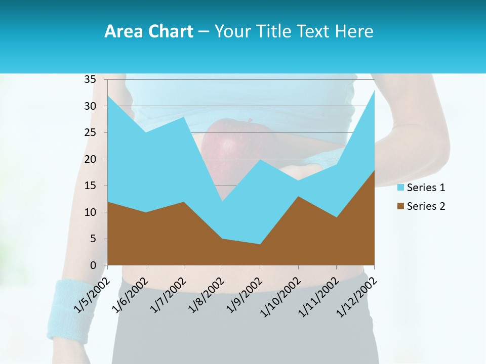 Fitness And Apple PowerPoint Template