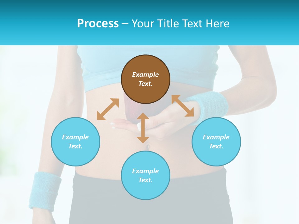 Fitness And Apple PowerPoint Template