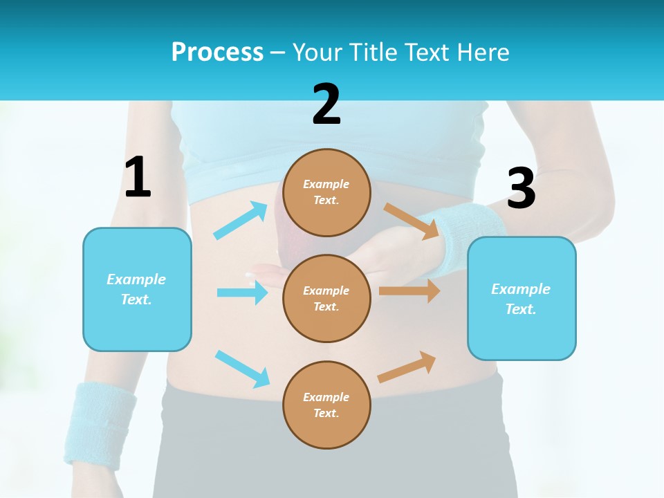 Fitness And Apple PowerPoint Template