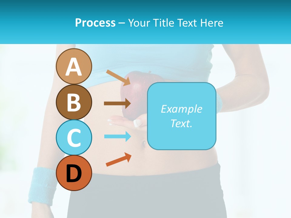 Fitness And Apple PowerPoint Template