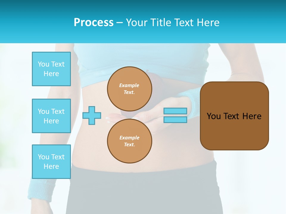 Fitness And Apple PowerPoint Template