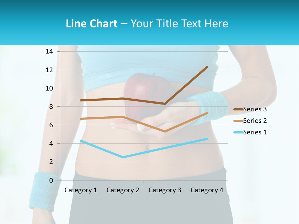 Fitness And Apple PowerPoint Template