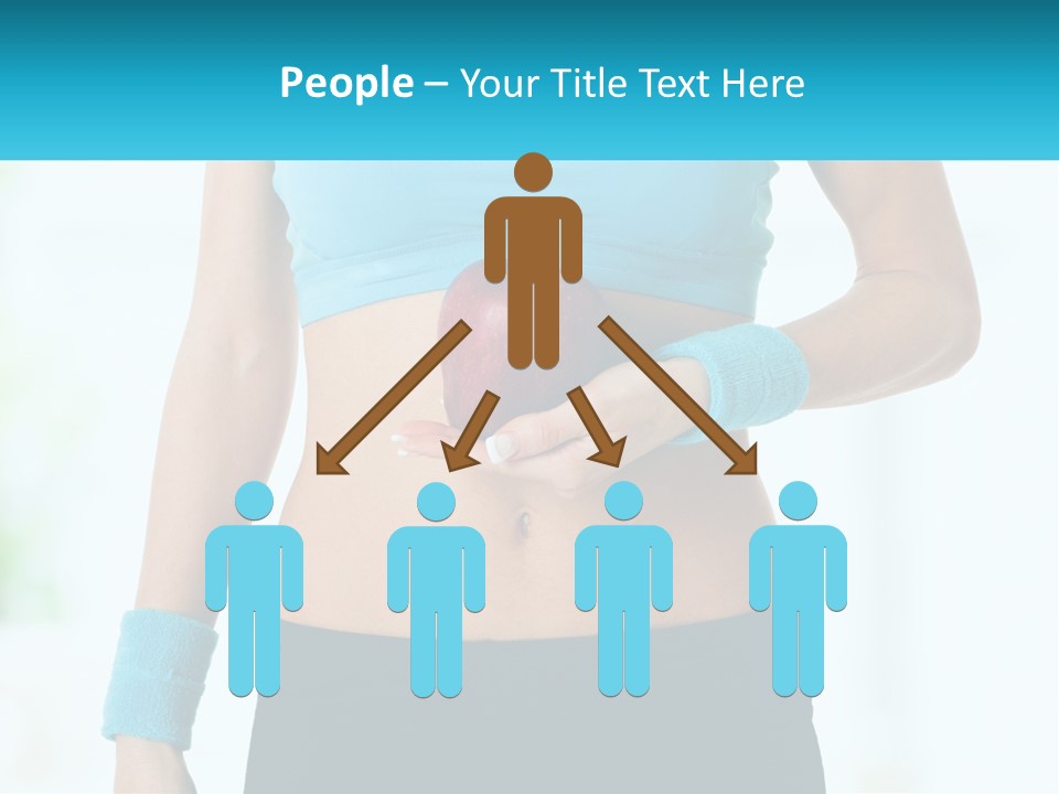 Fitness And Apple PowerPoint Template