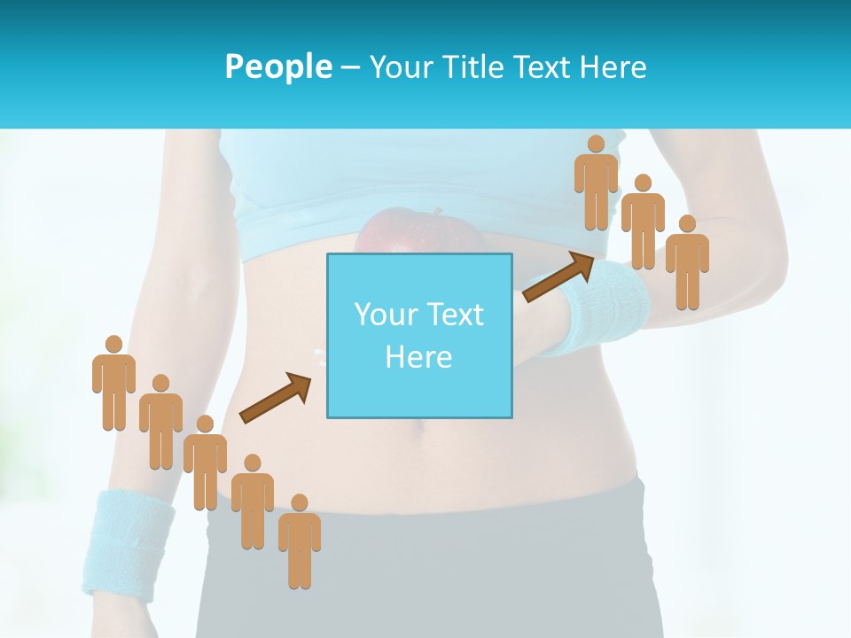 Fitness And Apple PowerPoint Template