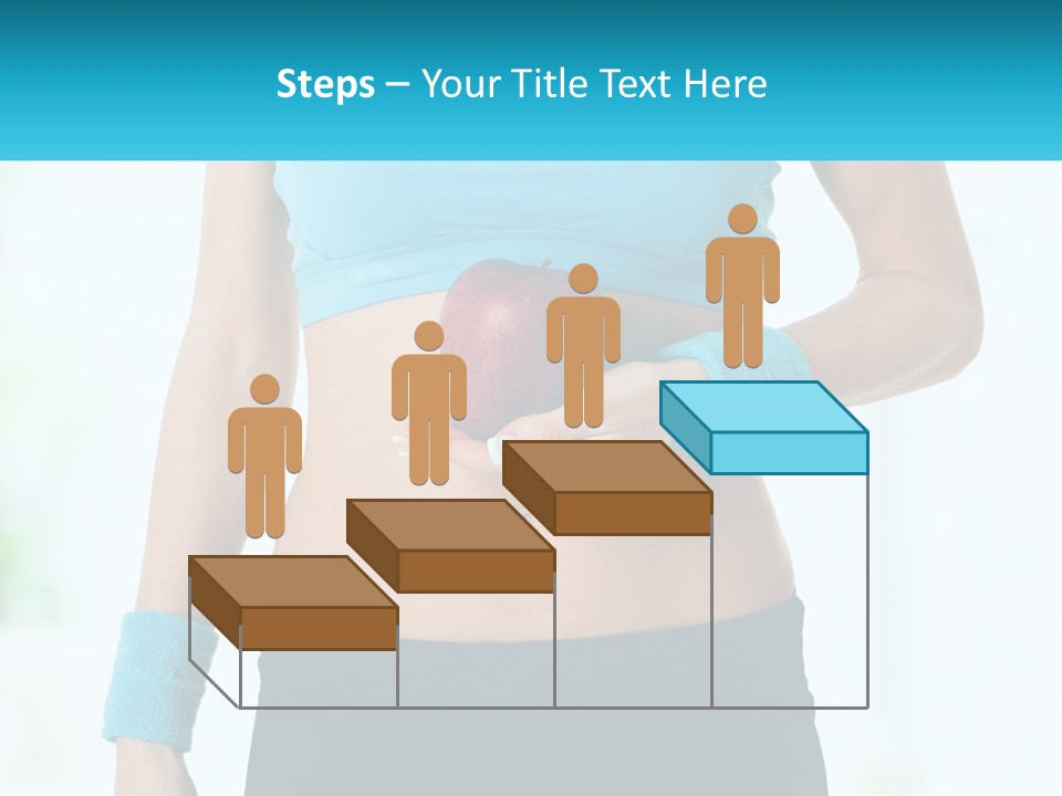 Fitness And Apple PowerPoint Template