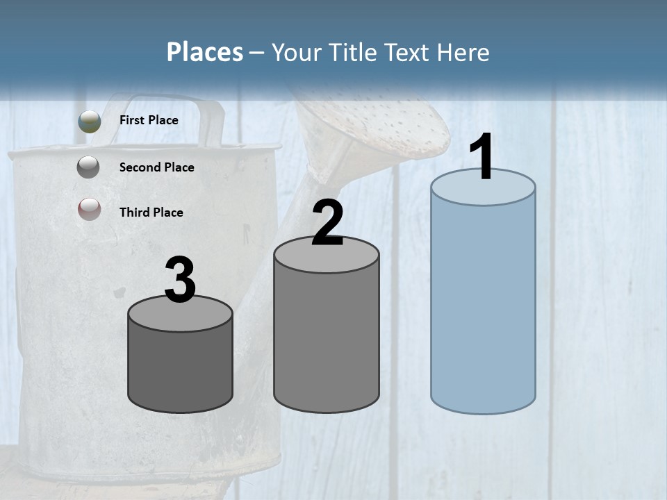 Watering Can PowerPoint Template