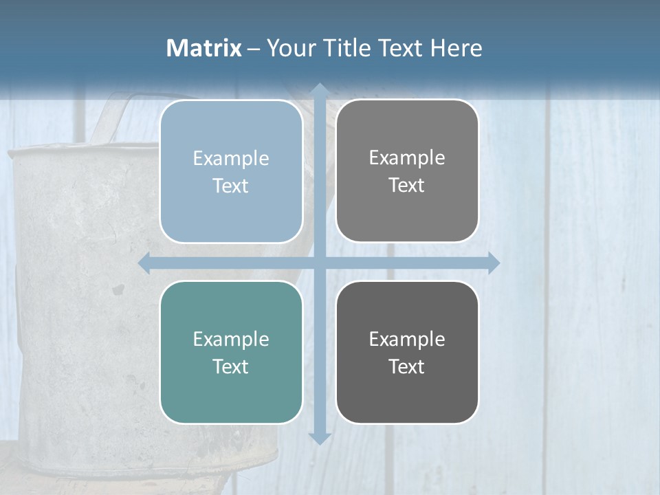 Watering Can PowerPoint Template
