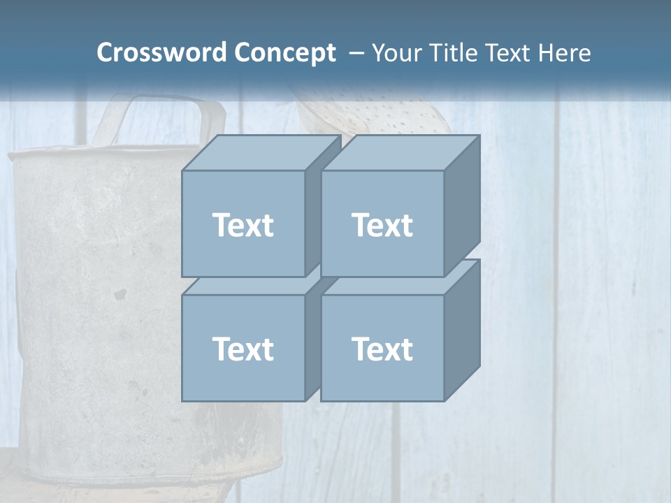 Watering Can PowerPoint Template