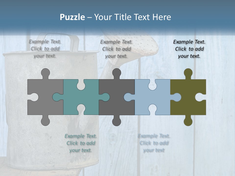 Watering Can PowerPoint Template