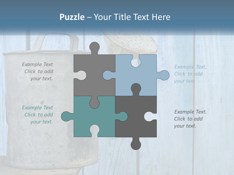 Watering Can PowerPoint Template