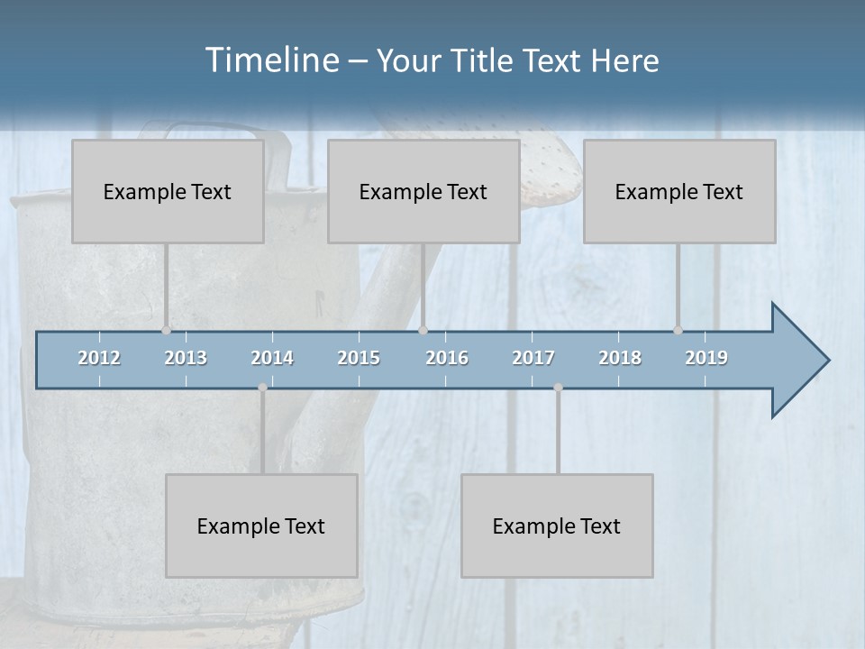 Watering Can PowerPoint Template